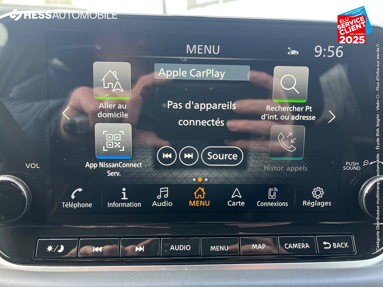Véhicule d'occasion NISSAN QASHQAI 1.3 MILD HYBRID 158CH TEKNA XTRONIC SIEGES CHAUF GPS CAMERA chez Nissan Qashqai occasion