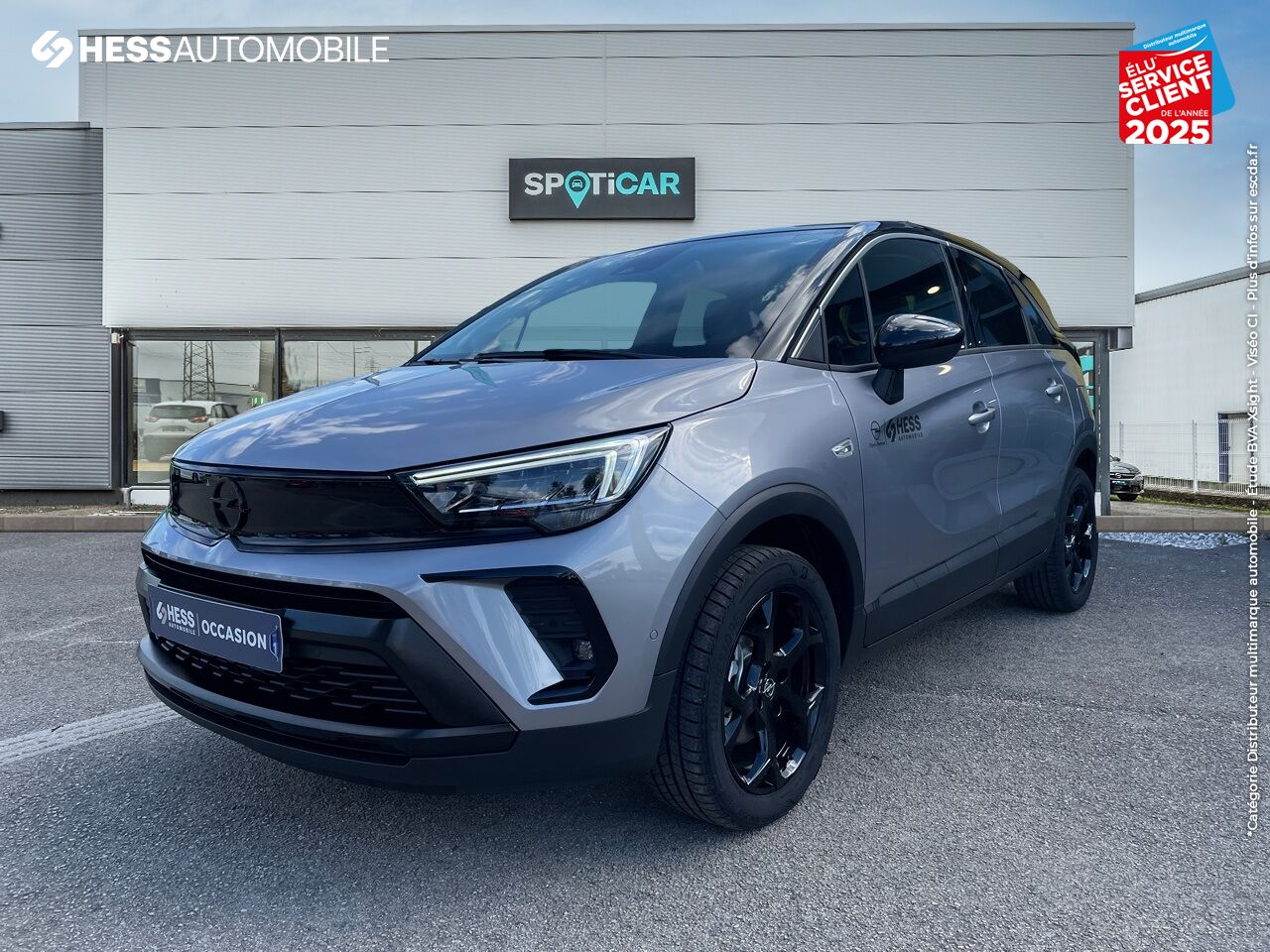 Véhicule neuf OPEL CROSSLAND 1.2 TURBO 110CH GS LINE chez Opel Dijon