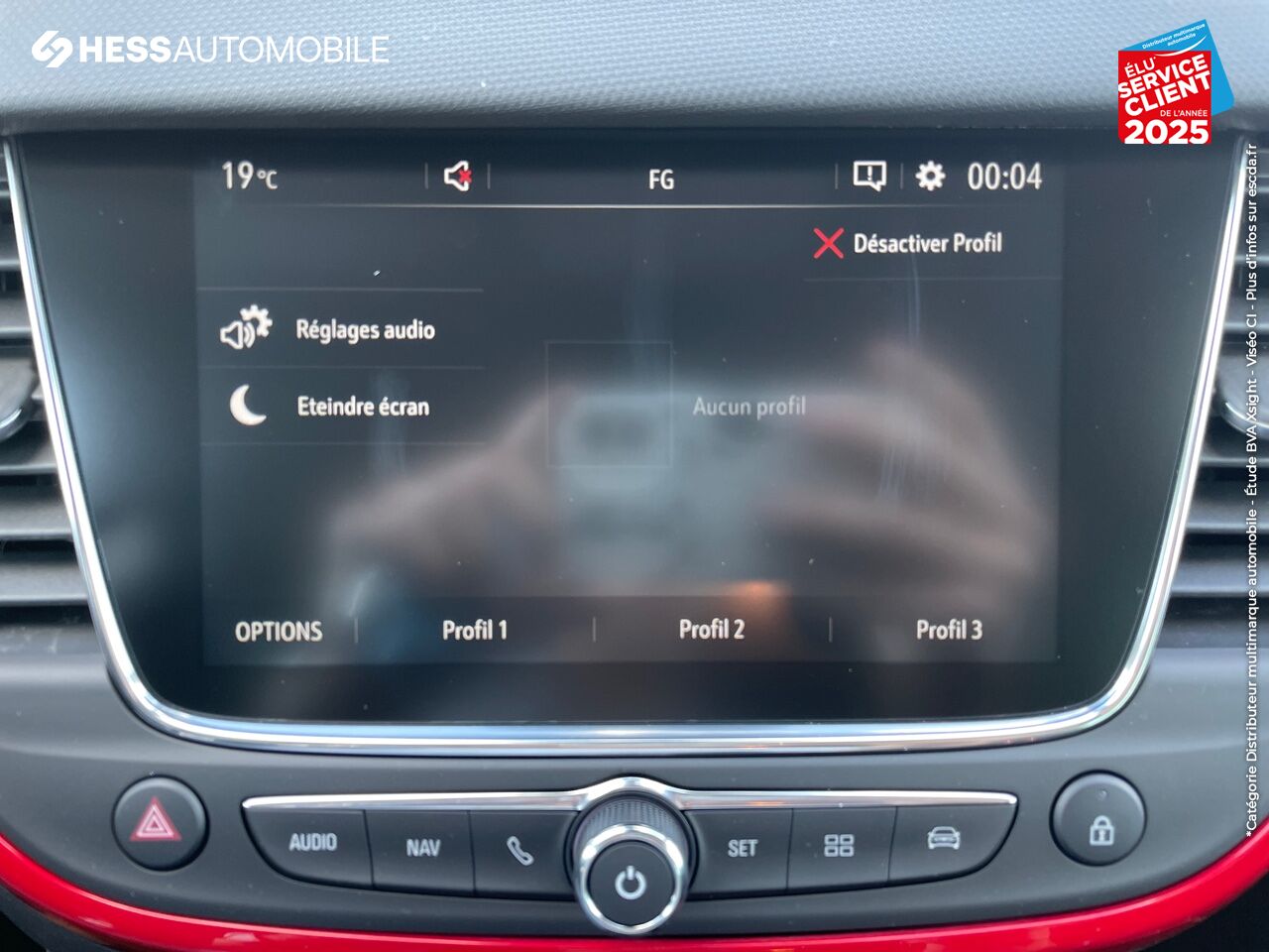 Véhicule neuf OPEL CROSSLAND 1.2 TURBO 110CH GS LINE chez Opel Dijon