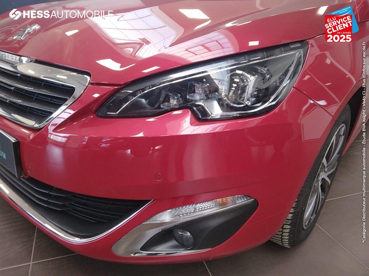 Véhicule d'occasion PEUGEOT 308 1.2 PURETECH 130CH ALLURE S/S EAT6 5P GPS CAMERA chez Peugeot Sedan
