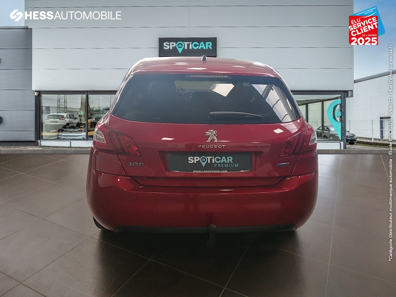 Véhicule d'occasion PEUGEOT 308 1.2 PURETECH 130CH ALLURE S/S EAT6 5P GPS CAMERA chez Peugeot Sedan