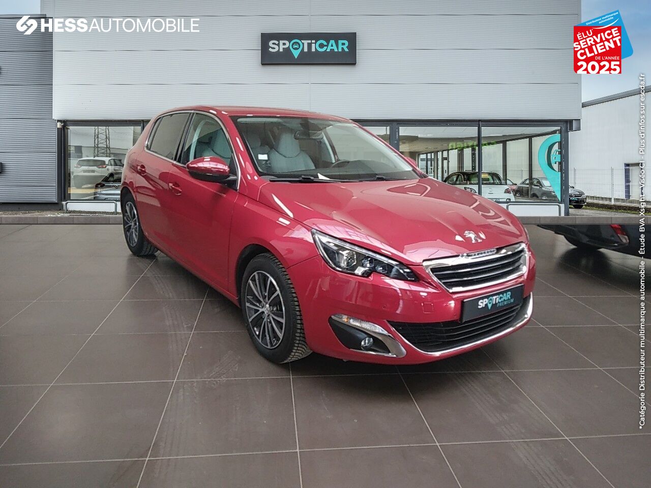 Véhicule d'occasion PEUGEOT 308 1.2 PURETECH 130CH ALLURE S/S EAT6 5P GPS CAMERA chez Peugeot Sedan