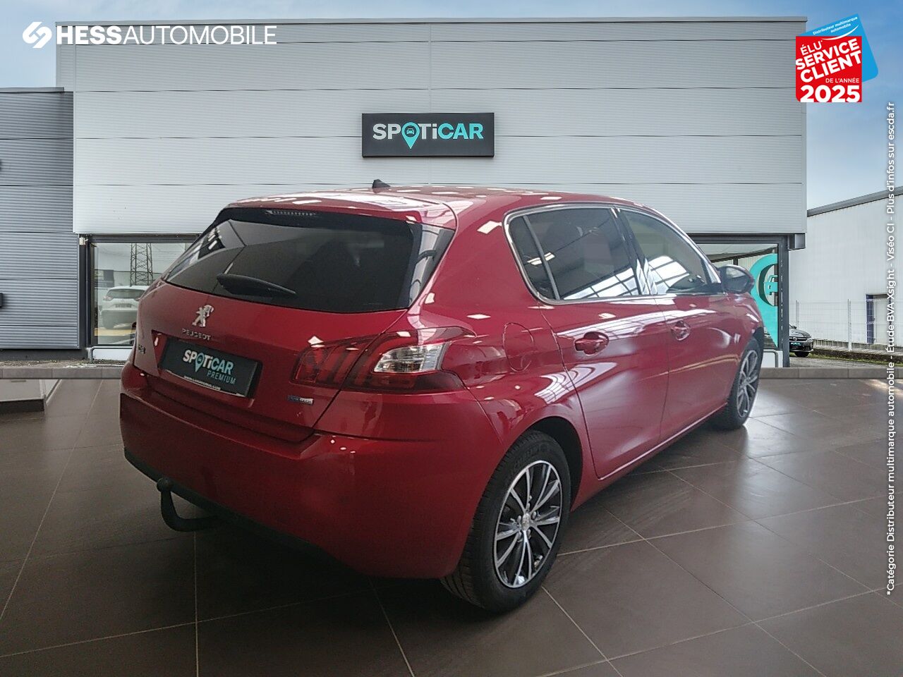Véhicule d'occasion PEUGEOT 308 1.2 PURETECH 130CH ALLURE S/S EAT6 5P GPS CAMERA chez Peugeot Sedan
