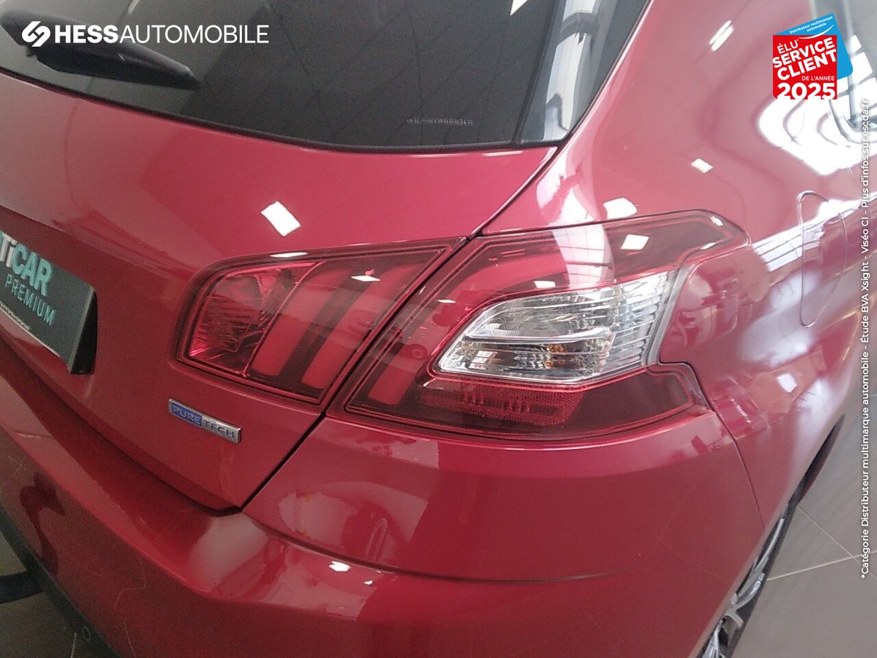 Véhicule d'occasion PEUGEOT 308 1.2 PURETECH 130CH ALLURE S/S EAT6 5P GPS CAMERA chez Peugeot Sedan