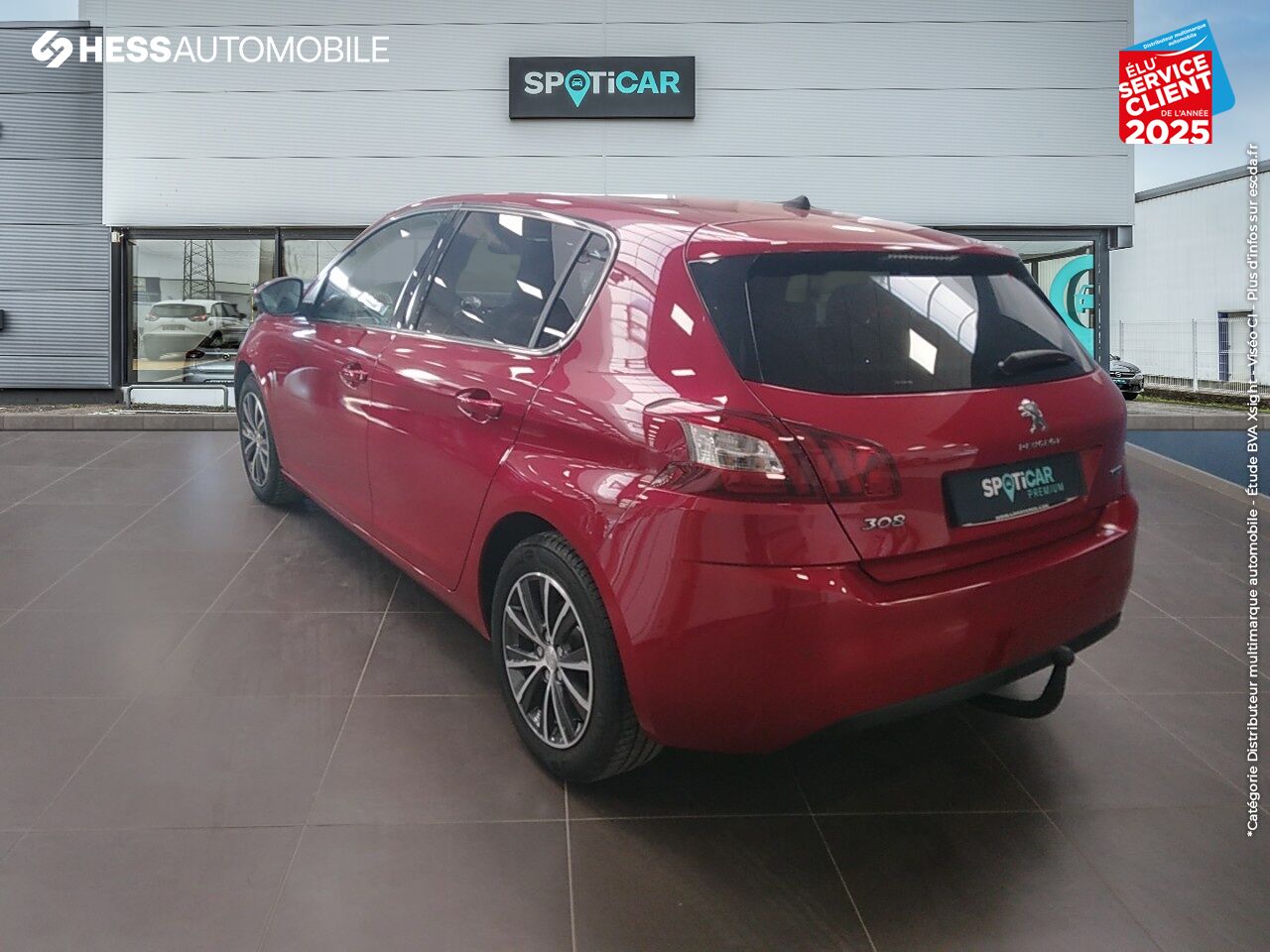 Véhicule d'occasion PEUGEOT 308 1.2 PURETECH 130CH ALLURE S/S EAT6 5P GPS CAMERA chez Peugeot Sedan