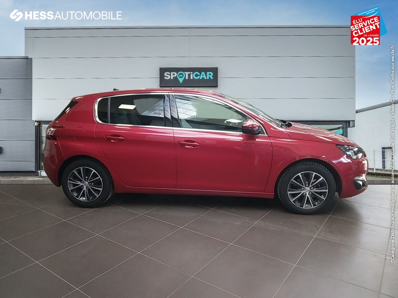 Véhicule d'occasion PEUGEOT 308 1.2 PURETECH 130CH ALLURE S/S EAT6 5P GPS CAMERA chez Peugeot Sedan