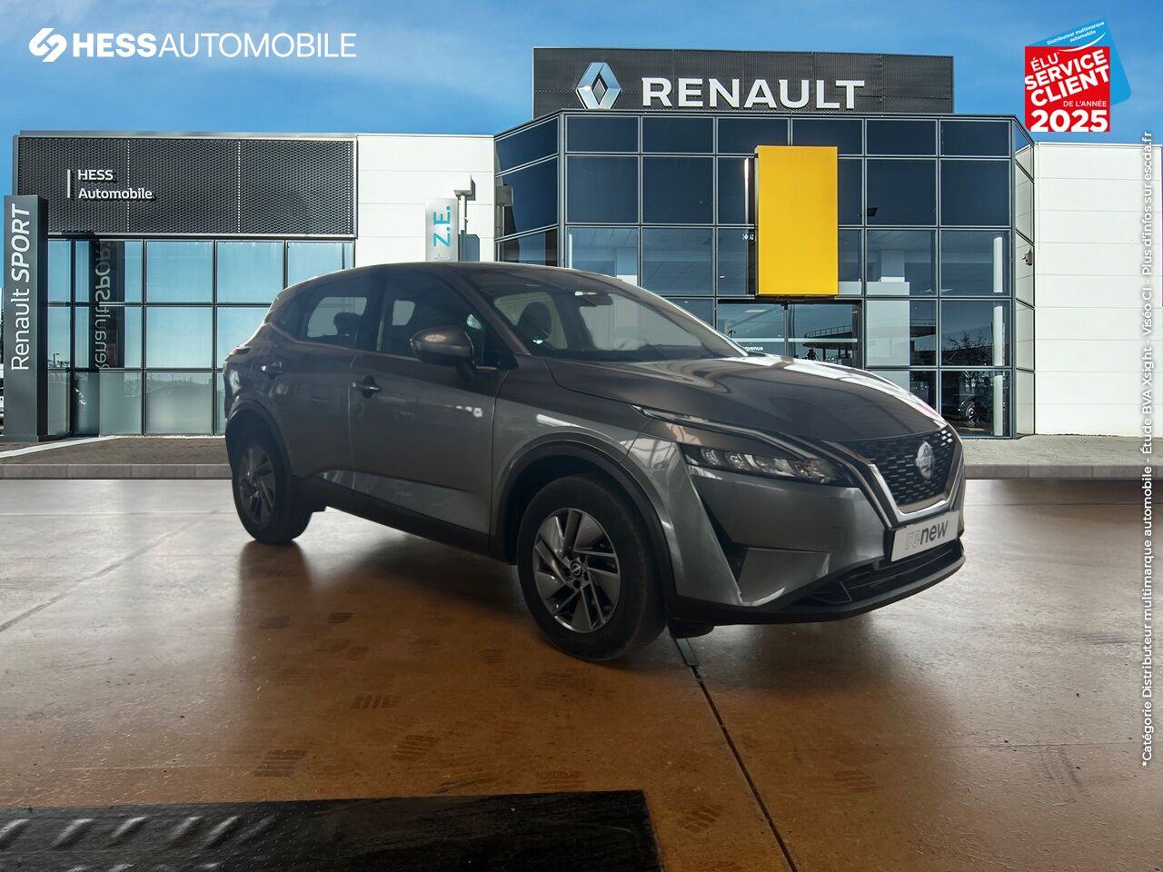 Véhicule d'occasion NISSAN QASHQAI 1.3 MILD HYBRID 140CH BUSINESS EDITION CAMERA chez Dacia Mulhouse