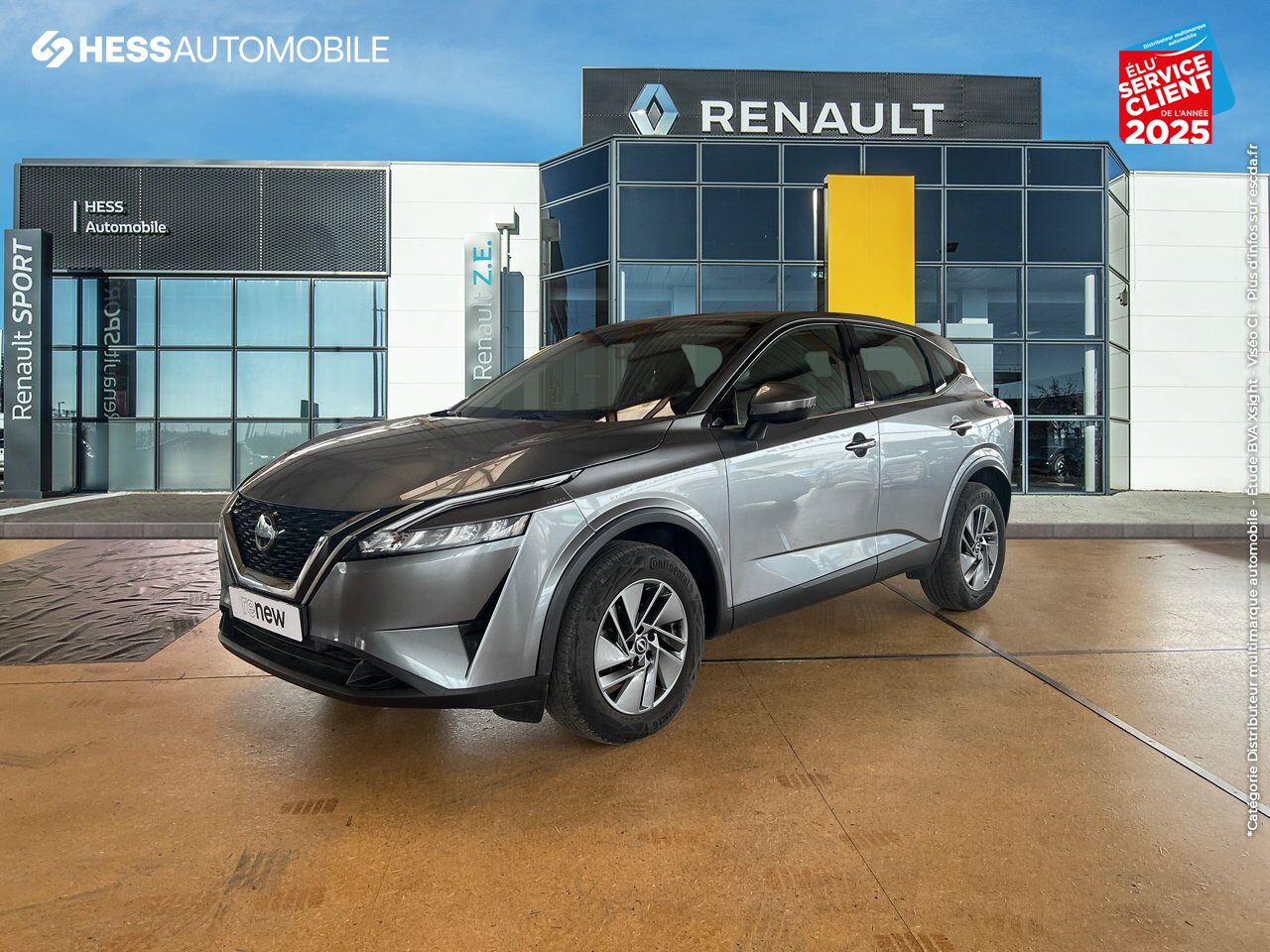 Véhicule d'occasion NISSAN QASHQAI 1.3 MILD HYBRID 140CH BUSINESS EDITION CAMERA chez Dacia Mulhouse