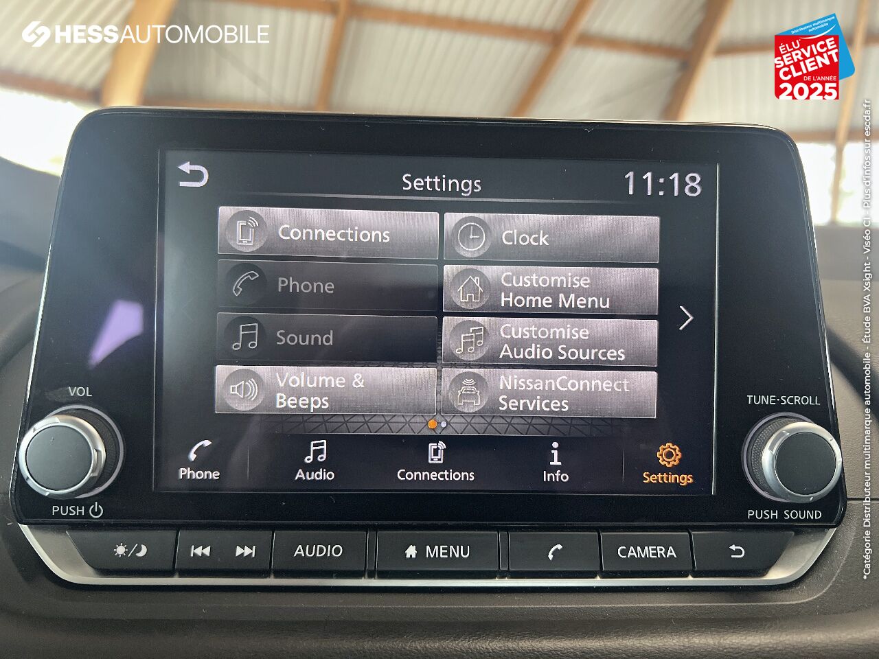 Véhicule d'occasion NISSAN QASHQAI 1.3 MILD HYBRID 140CH BUSINESS EDITION CAMERA chez Dacia Mulhouse