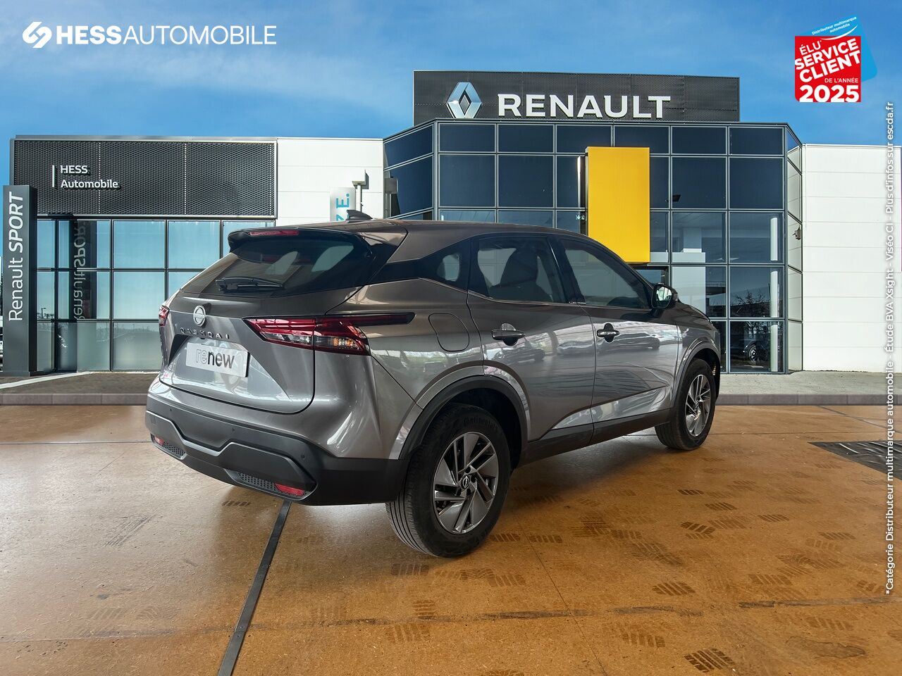 Véhicule d'occasion NISSAN QASHQAI 1.3 MILD HYBRID 140CH BUSINESS EDITION CAMERA chez Dacia Mulhouse