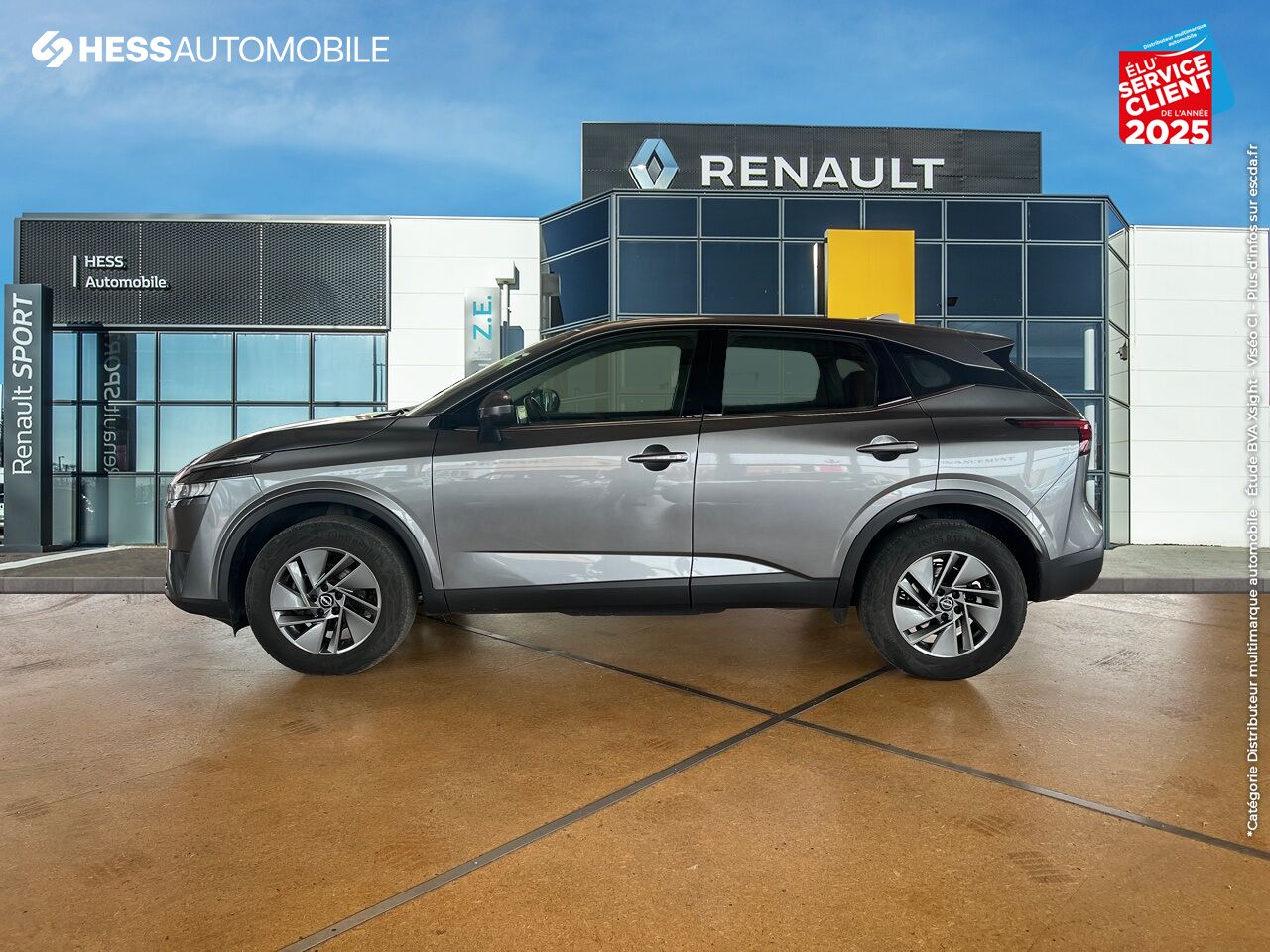 Véhicule d'occasion NISSAN QASHQAI 1.3 MILD HYBRID 140CH BUSINESS EDITION CAMERA chez Dacia Mulhouse