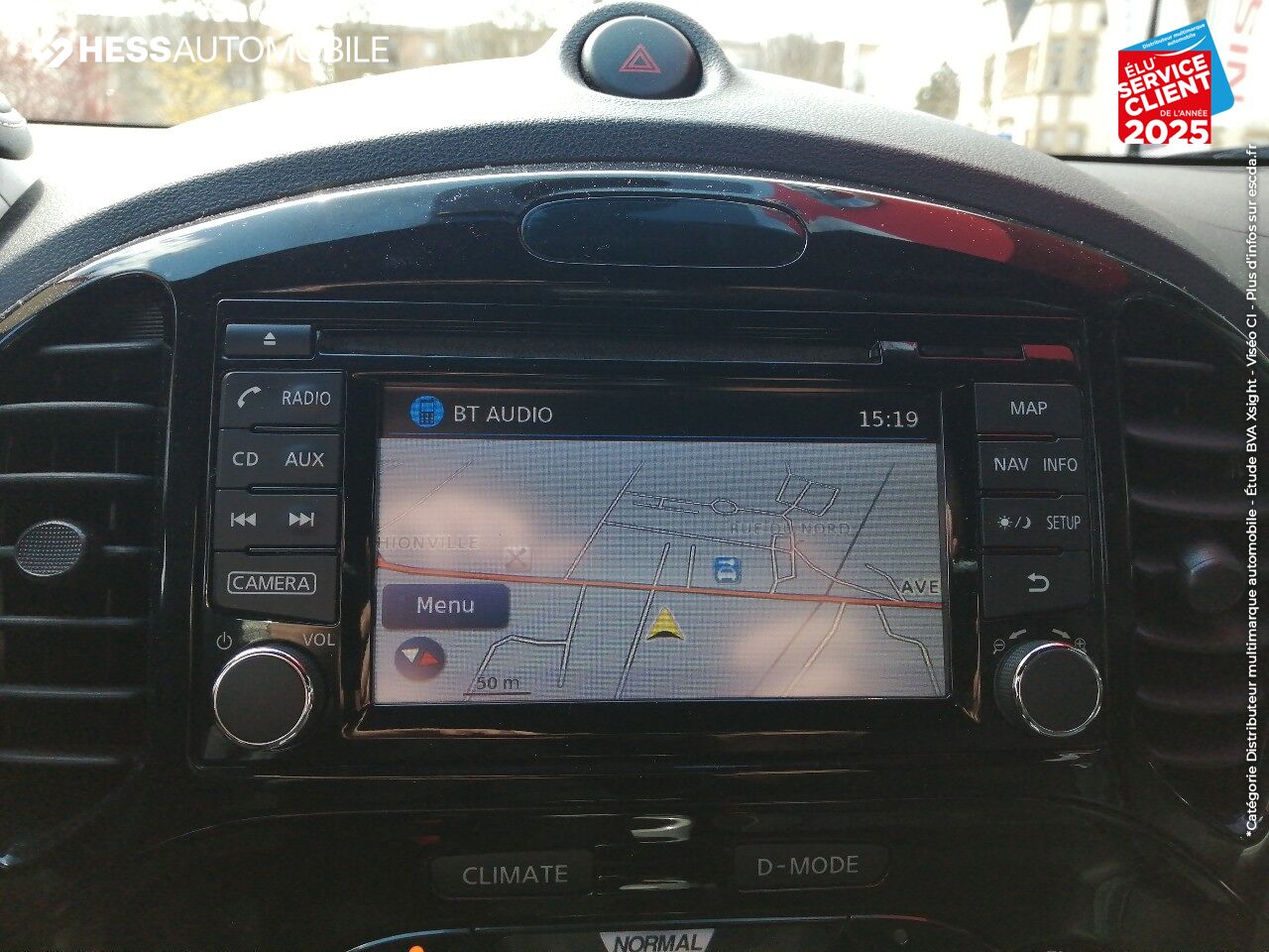 Véhicule d'occasion NISSAN JUKE 1.5 DCI 110CH N-CONNECTA CAMERA GPS TVA chez Nissan Metz