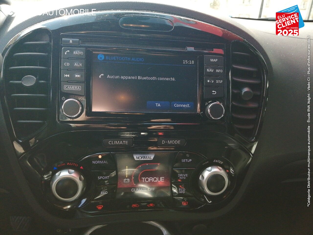 Véhicule d'occasion NISSAN JUKE 1.5 DCI 110CH N-CONNECTA CAMERA GPS TVA chez Nissan Metz