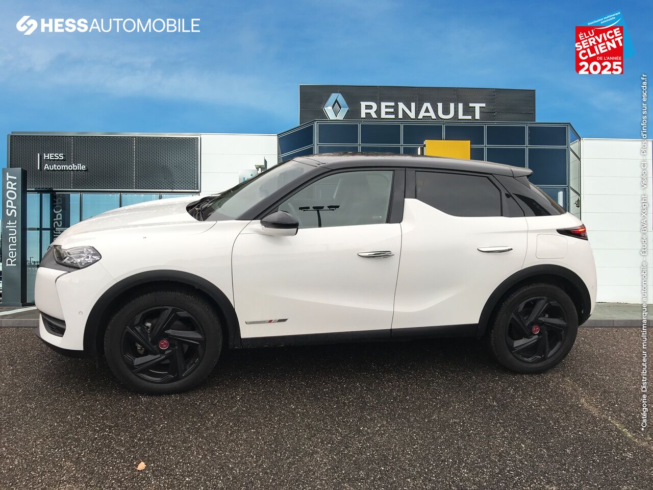 Véhicule d'occasion DS DS 3 CROSSBACK E-TENSE PERFORMANCE LINE 4CV chez Renault Colmar