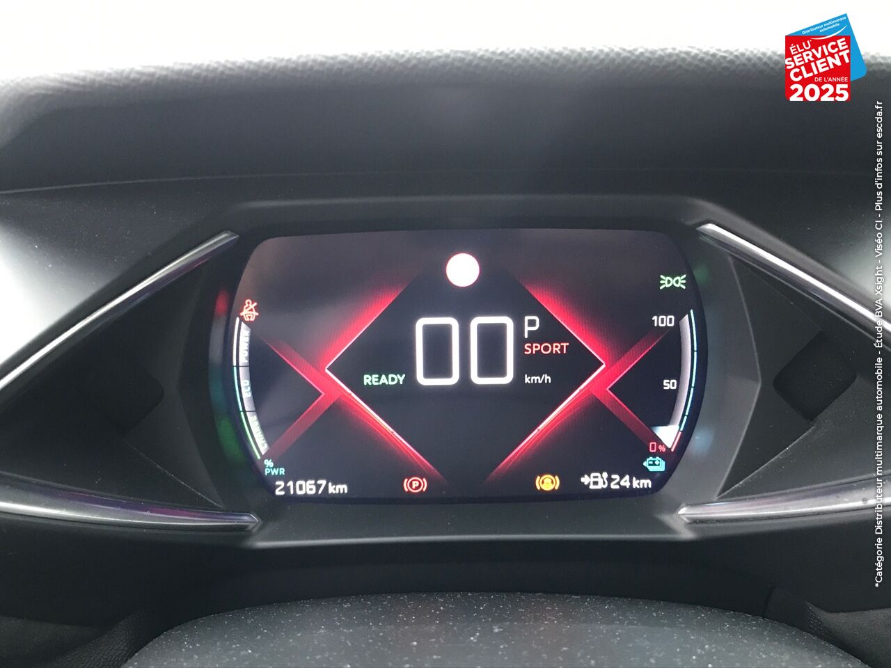 Véhicule d'occasion DS DS 3 CROSSBACK E-TENSE PERFORMANCE LINE 4CV chez Renault Colmar