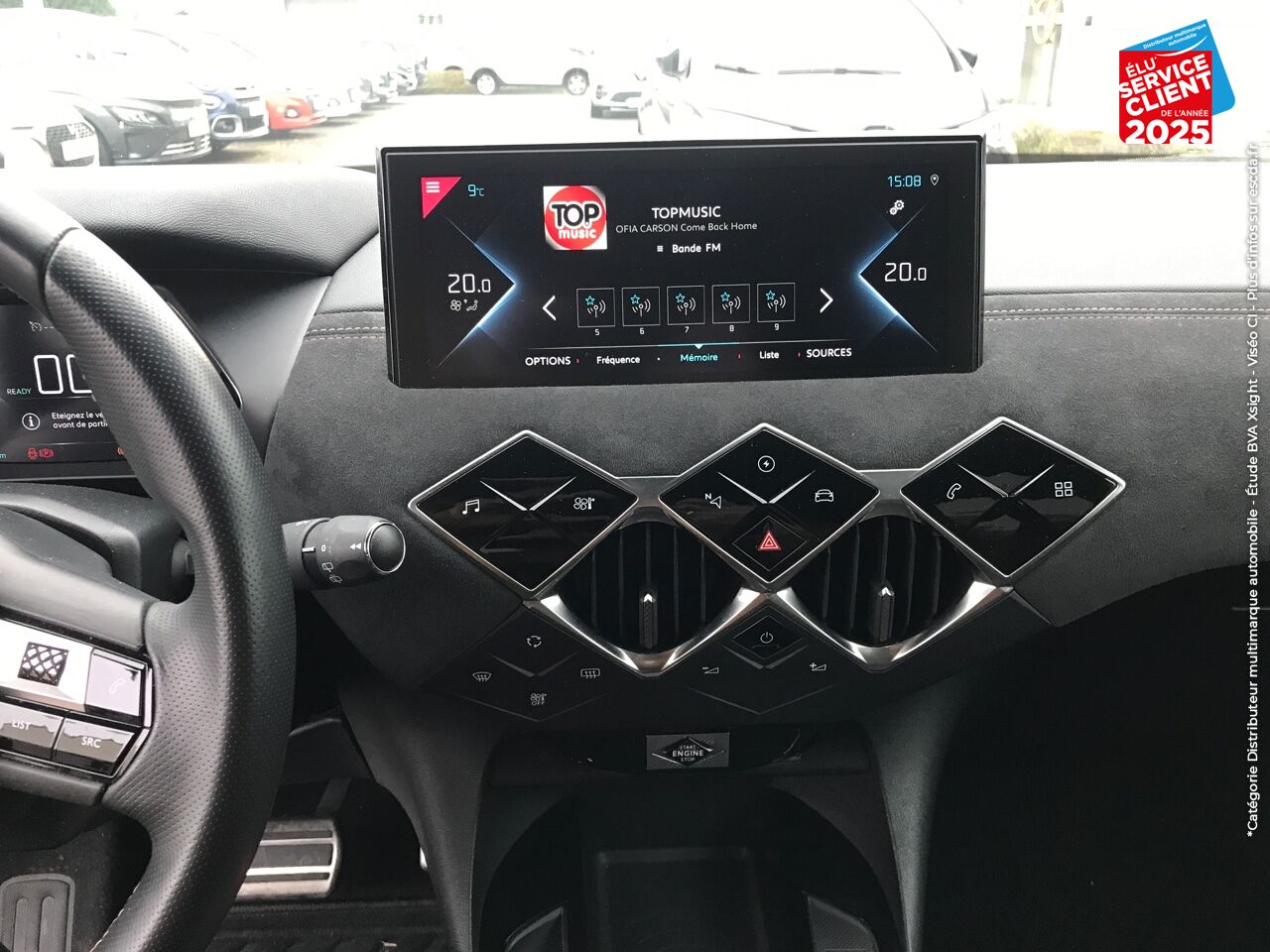 Véhicule d'occasion DS DS 3 CROSSBACK E-TENSE PERFORMANCE LINE 4CV chez Renault Colmar