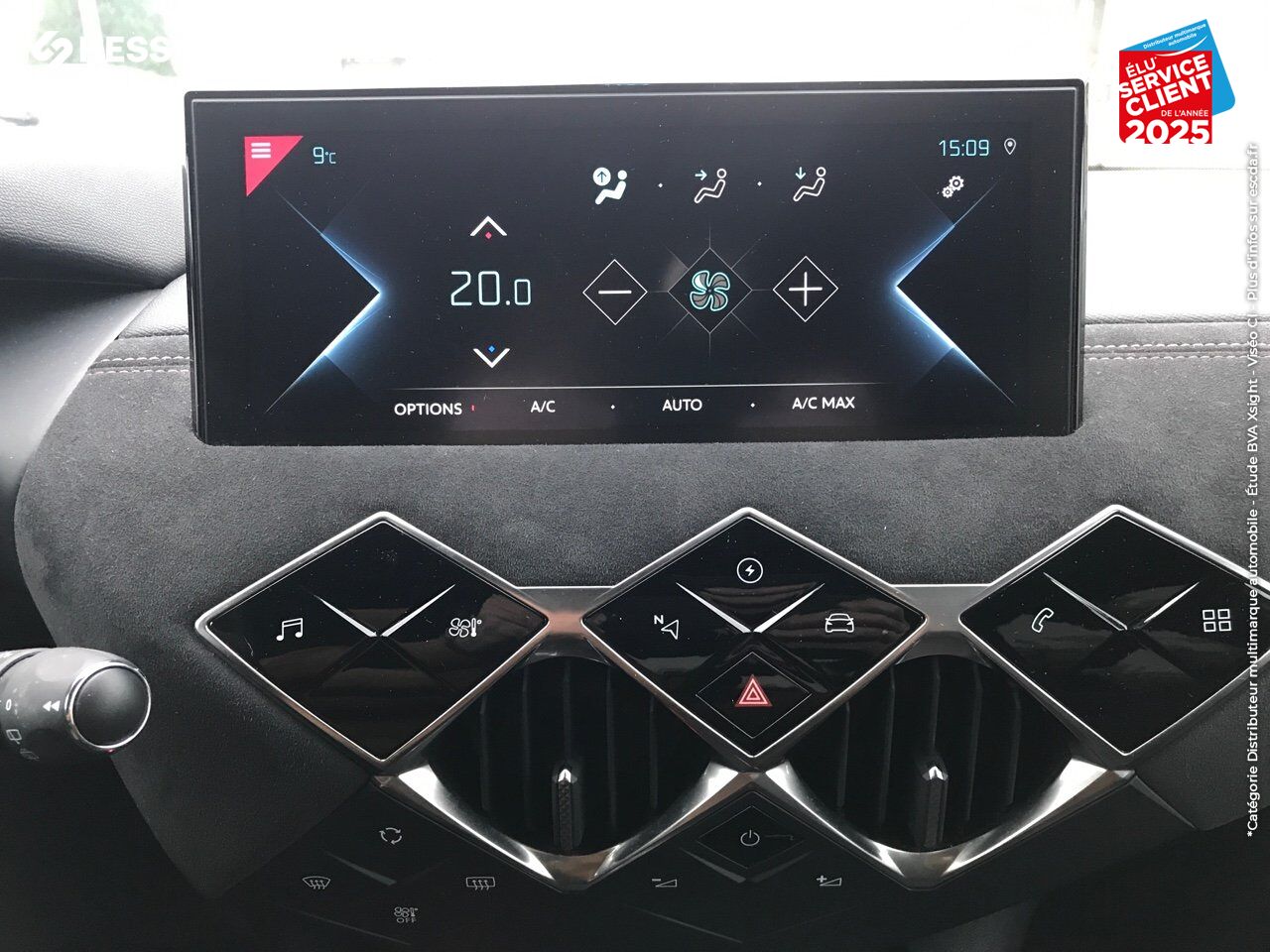 Véhicule d'occasion DS DS 3 CROSSBACK E-TENSE PERFORMANCE LINE 4CV chez Renault Colmar