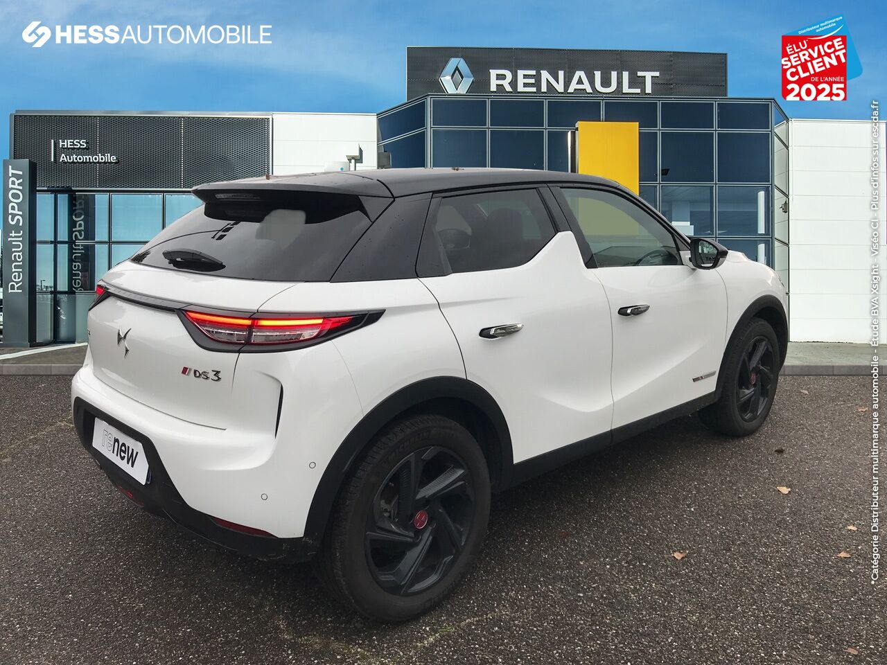 Véhicule d'occasion DS DS 3 CROSSBACK E-TENSE PERFORMANCE LINE 4CV chez Renault Colmar
