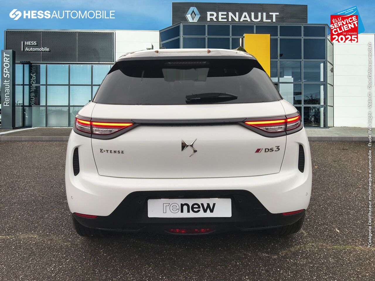 Véhicule d'occasion DS DS 3 CROSSBACK E-TENSE PERFORMANCE LINE 4CV chez Renault Colmar