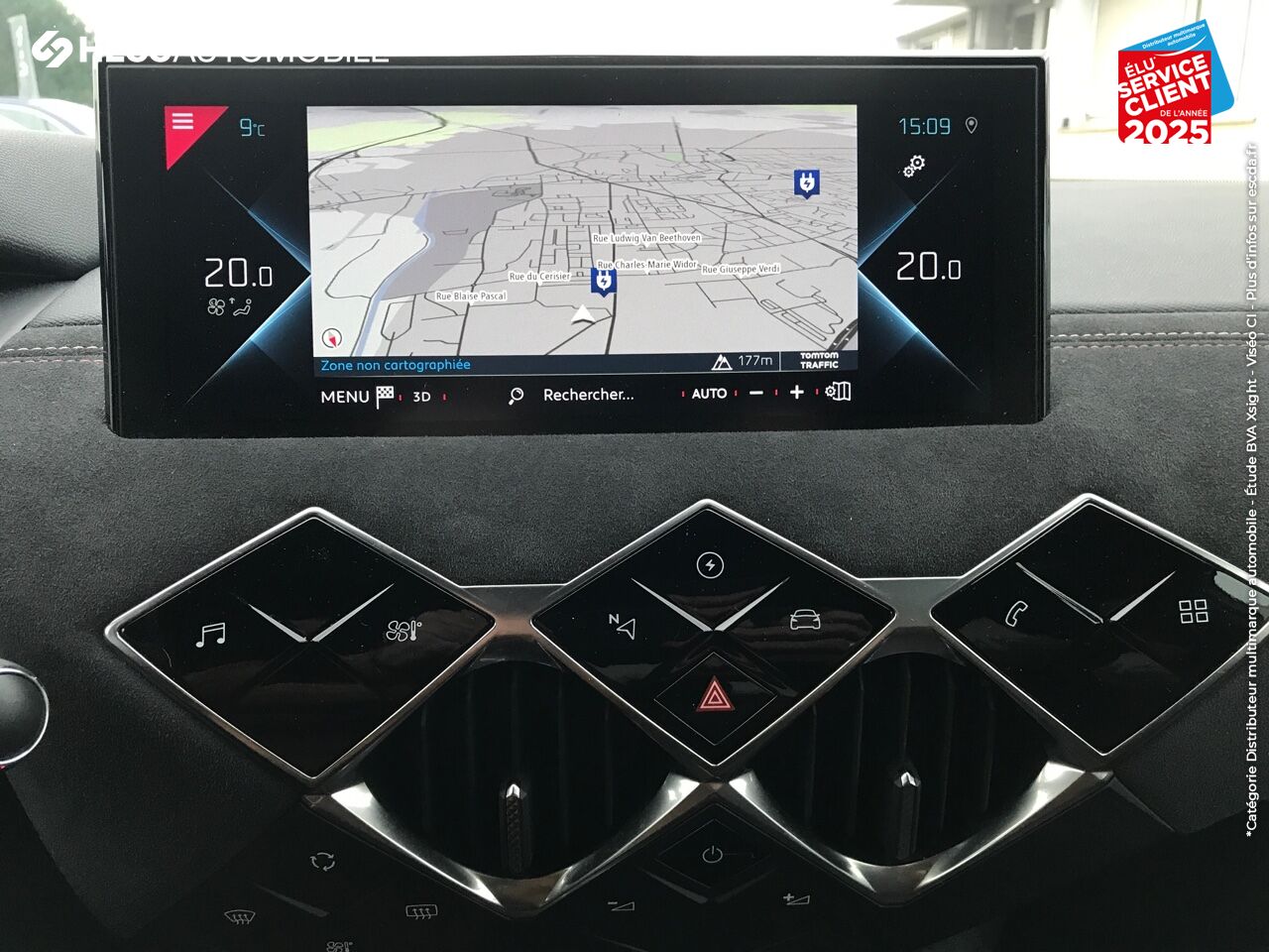 Véhicule d'occasion DS DS 3 CROSSBACK E-TENSE PERFORMANCE LINE 4CV chez Renault Colmar