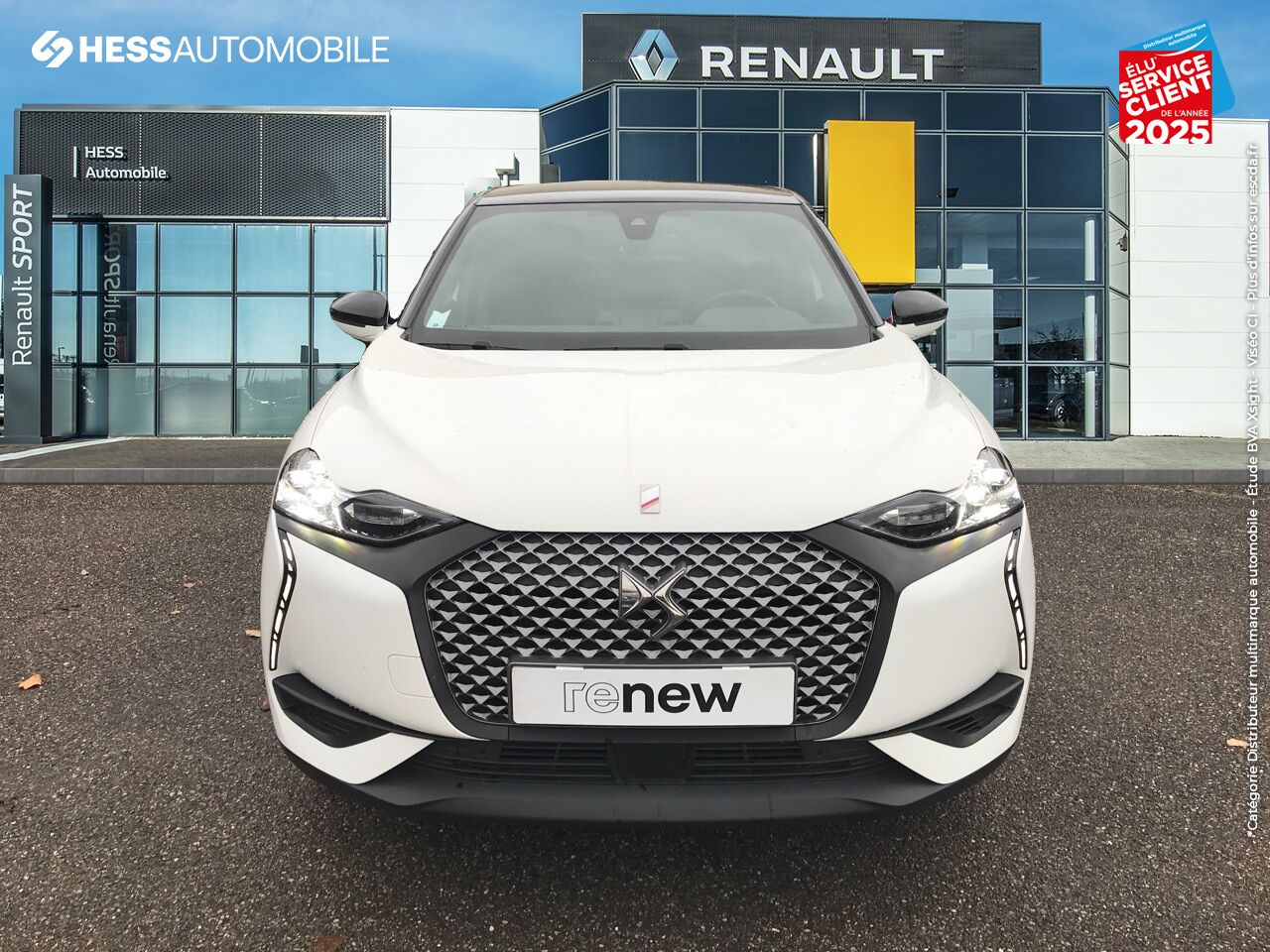 Véhicule d'occasion DS DS 3 CROSSBACK E-TENSE PERFORMANCE LINE 4CV chez Renault Colmar