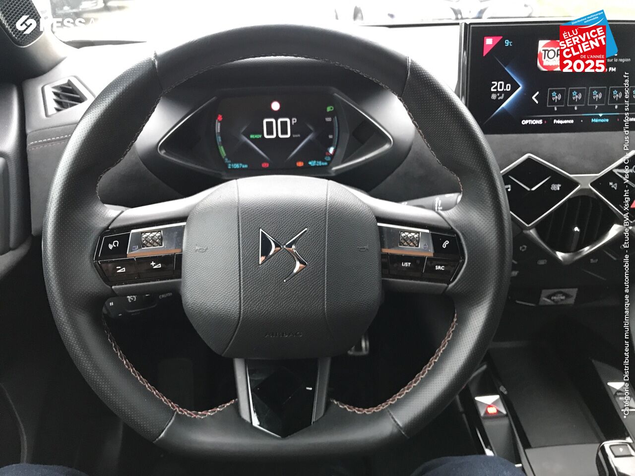 Véhicule d'occasion DS DS 3 CROSSBACK E-TENSE PERFORMANCE LINE 4CV chez Renault Colmar