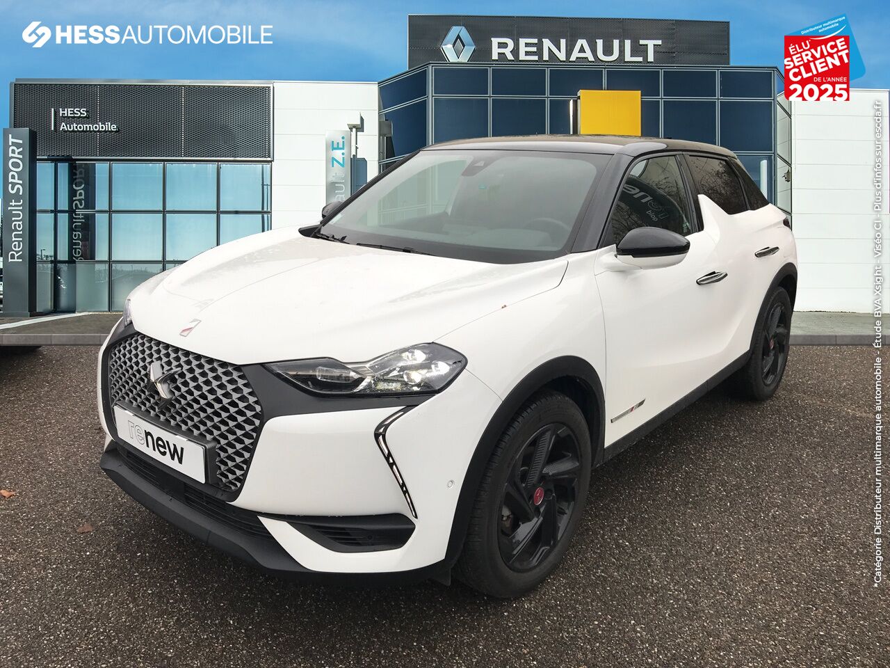 Véhicule d'occasion DS DS 3 CROSSBACK E-TENSE PERFORMANCE LINE 4CV chez Renault Colmar