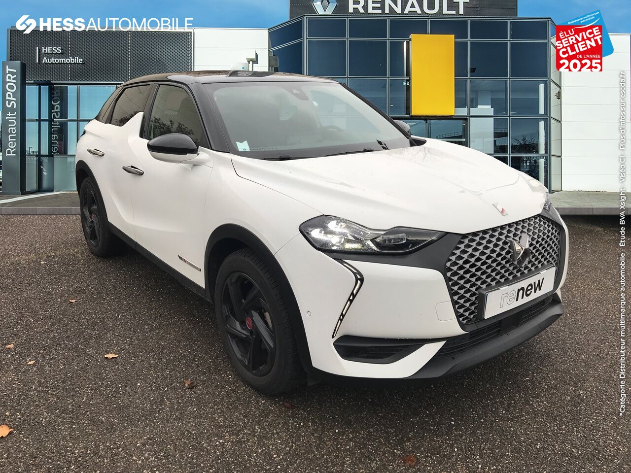 Véhicule d'occasion DS DS 3 CROSSBACK E-TENSE PERFORMANCE LINE 4CV chez Renault Colmar