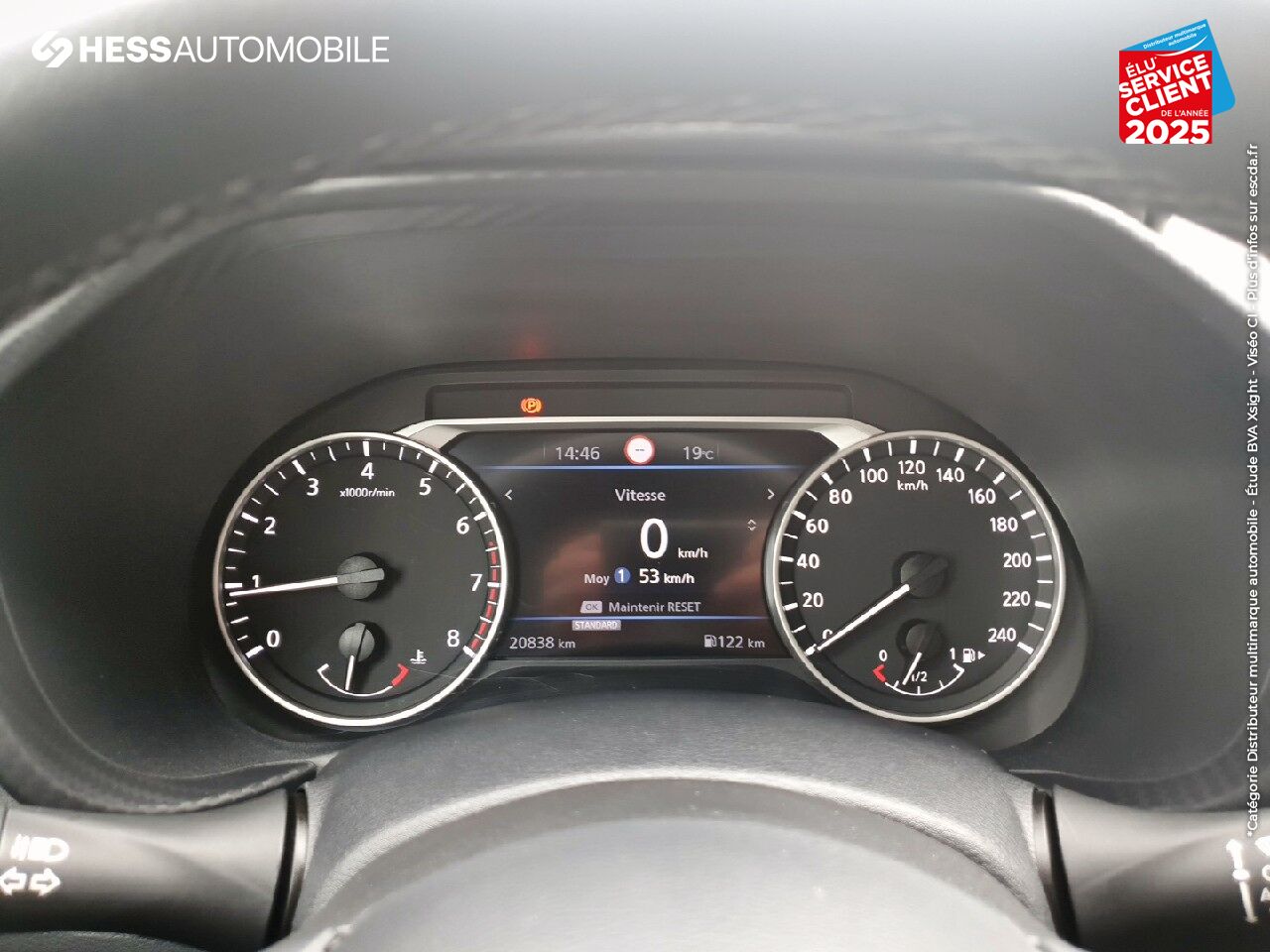 Véhicule d'occasion NISSAN JUKE 1.0 DIG-T 114CH TEKNA 2021 CAM360 SIEGES CHAUF chez Nissan Beaune