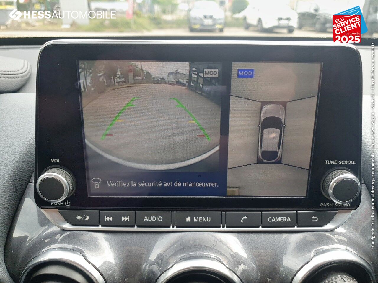 Véhicule d'occasion NISSAN JUKE 1.0 DIG-T 114CH TEKNA 2021 CAM360 SIEGES CHAUF chez Nissan Beaune