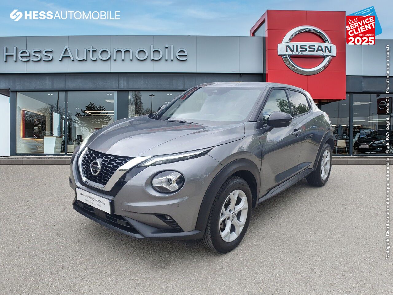 Véhicule d'occasion NISSAN JUKE 1.0 DIG-T 114CH TEKNA 2021 CAM360 SIEGES CHAUF chez Nissan Beaune