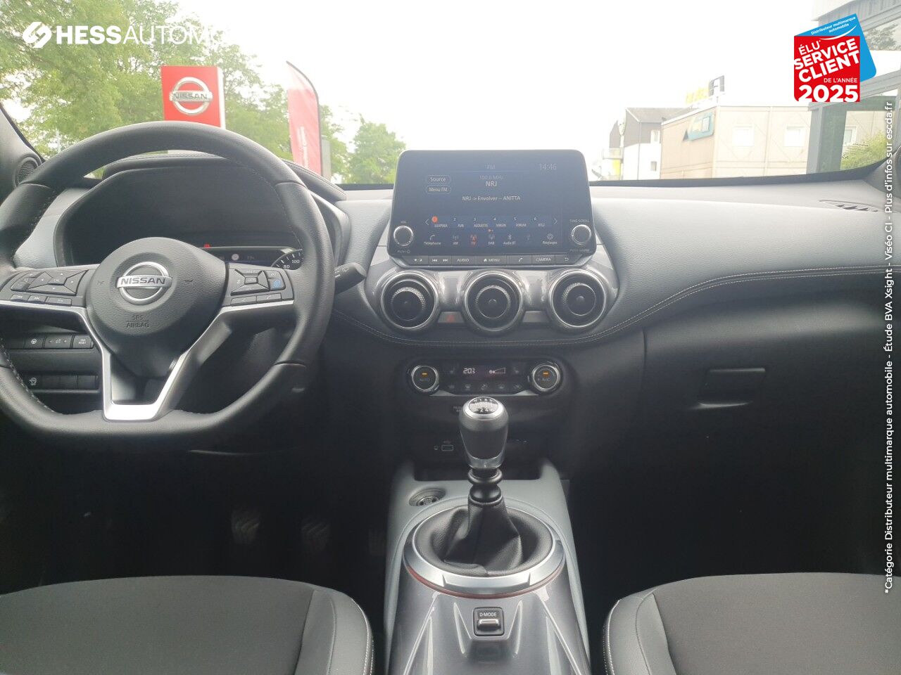 Véhicule d'occasion NISSAN JUKE 1.0 DIG-T 114CH TEKNA 2021 CAM360 SIEGES CHAUF chez Nissan Beaune