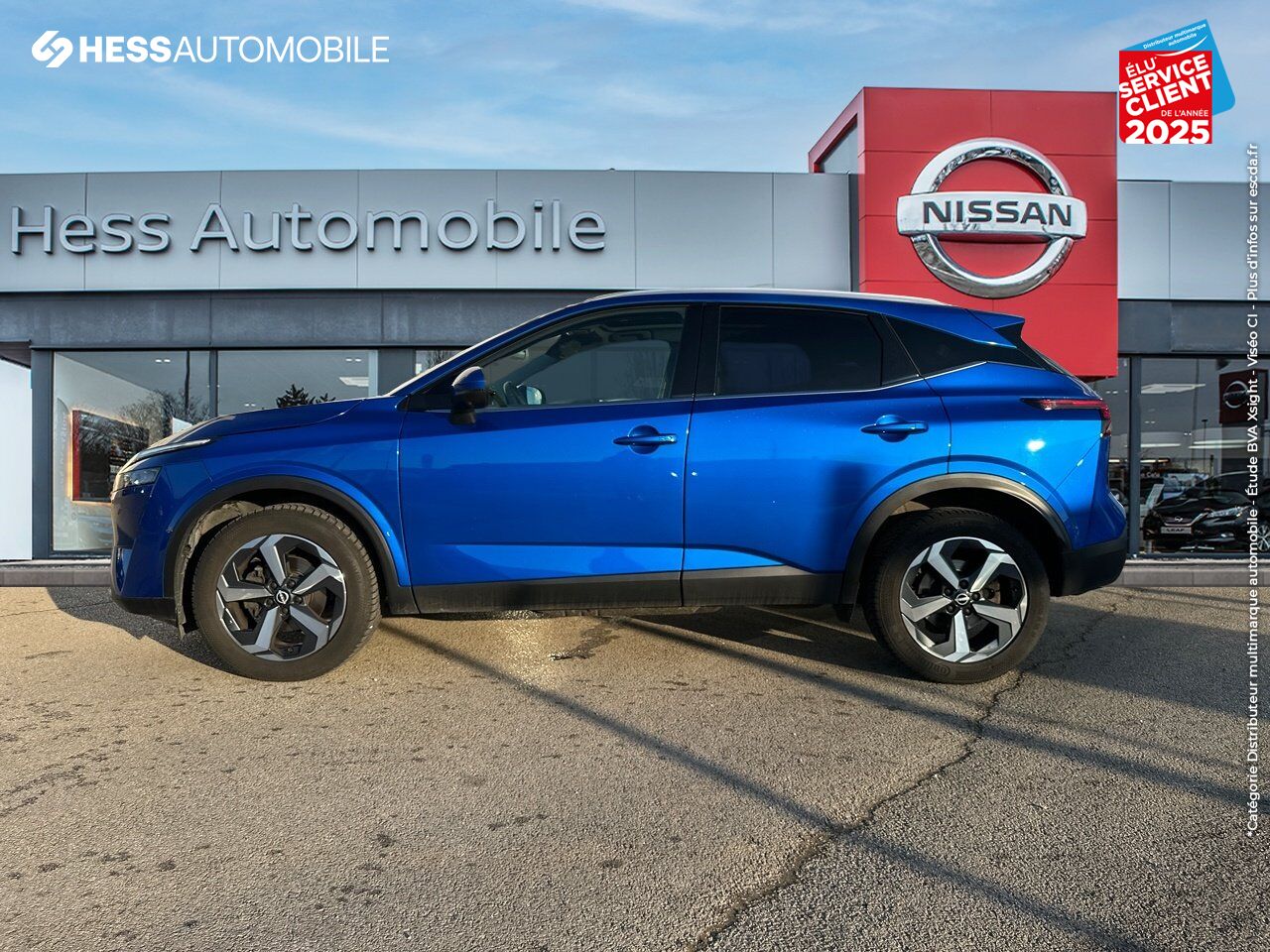 Véhicule d'occasion NISSAN QASHQAI 1.3 MILD HYBRID 158CH N-CONNECTA XTRONIC 2022 chez Nissan Qashqai occasion