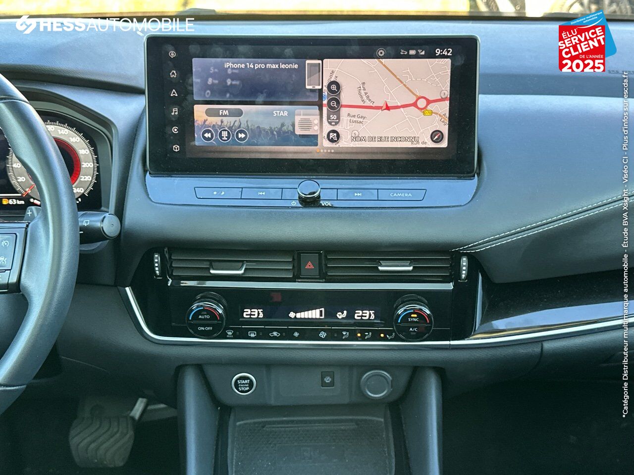 Véhicule d'occasion NISSAN QASHQAI 1.3 MILD HYBRID 158CH N-CONNECTA XTRONIC 2022 chez Nissan Qashqai occasion
