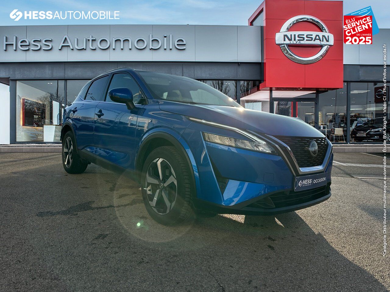 Véhicule d'occasion NISSAN QASHQAI 1.3 MILD HYBRID 158CH N-CONNECTA XTRONIC 2022 chez Nissan Qashqai occasion