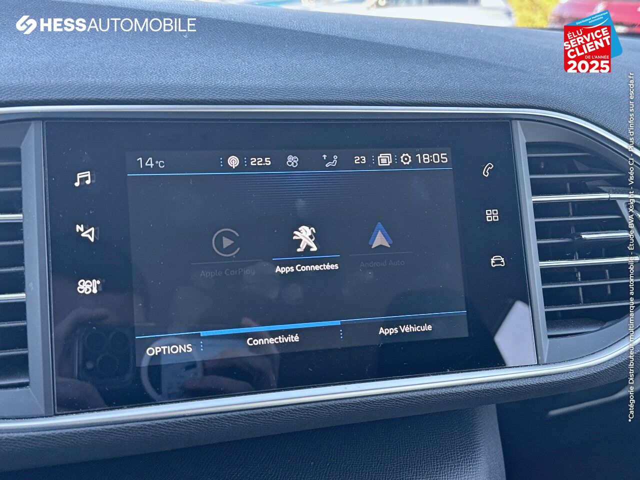 Véhicule d'occasion PEUGEOT 308 AFFAIRE 1.5 BLUEHDI 130CH S/S PREMIUM PACK 7CV GPS RADAR AR CARPLAY chez Toyota Thionville