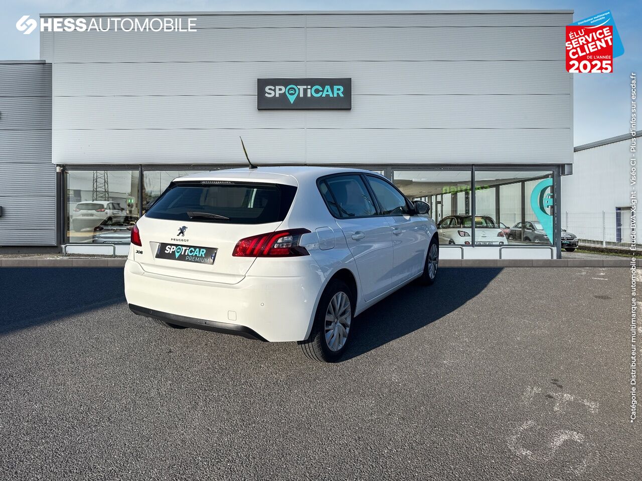 Véhicule d'occasion PEUGEOT 308 AFFAIRE 1.5 BLUEHDI 130CH S/S PREMIUM PACK 7CV GPS RADAR AR CARPLAY chez Toyota Thionville