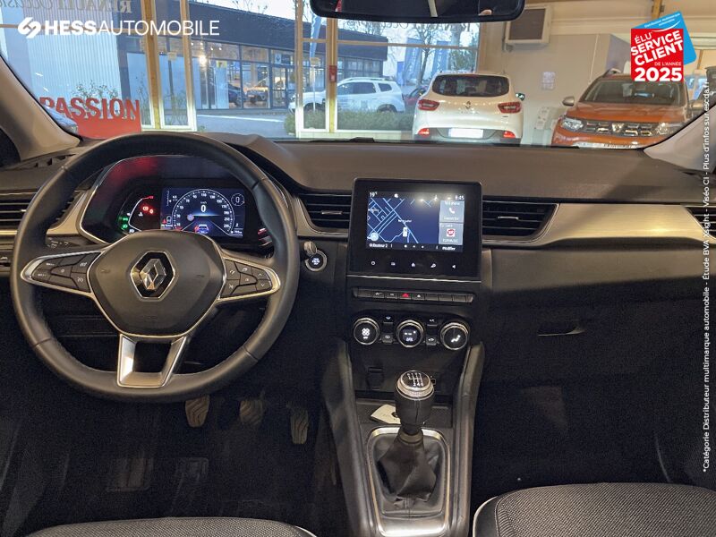 Véhicule d'occasion RENAULT CAPTUR 1.3 TCE 140CH FAP INTENS -21 GPS CAMERA chez Renault Colmar