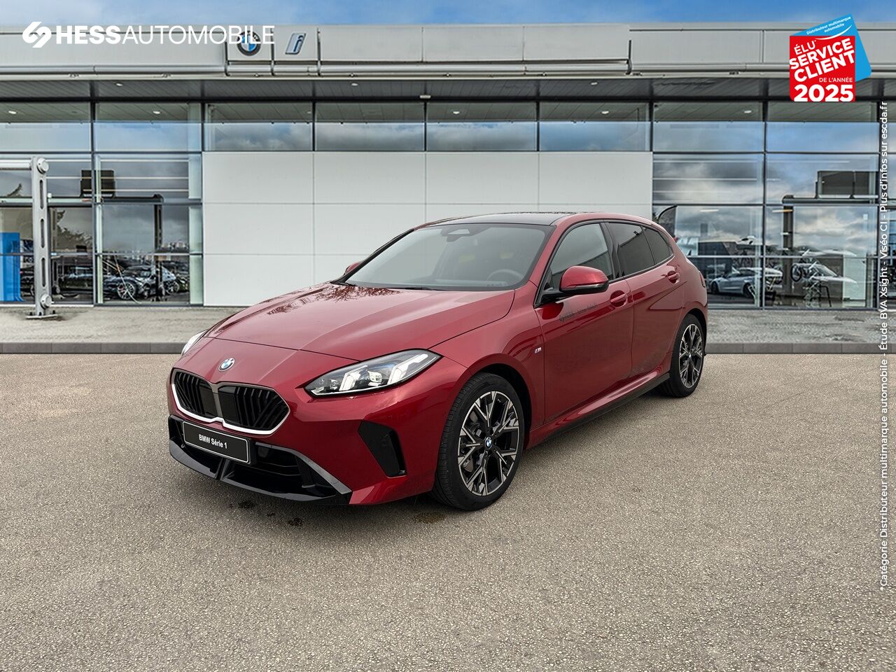 Véhicule neuf BMW SERIE 1 116A 122CH M SPORT DKG7 chez BMW Lons le Saunier