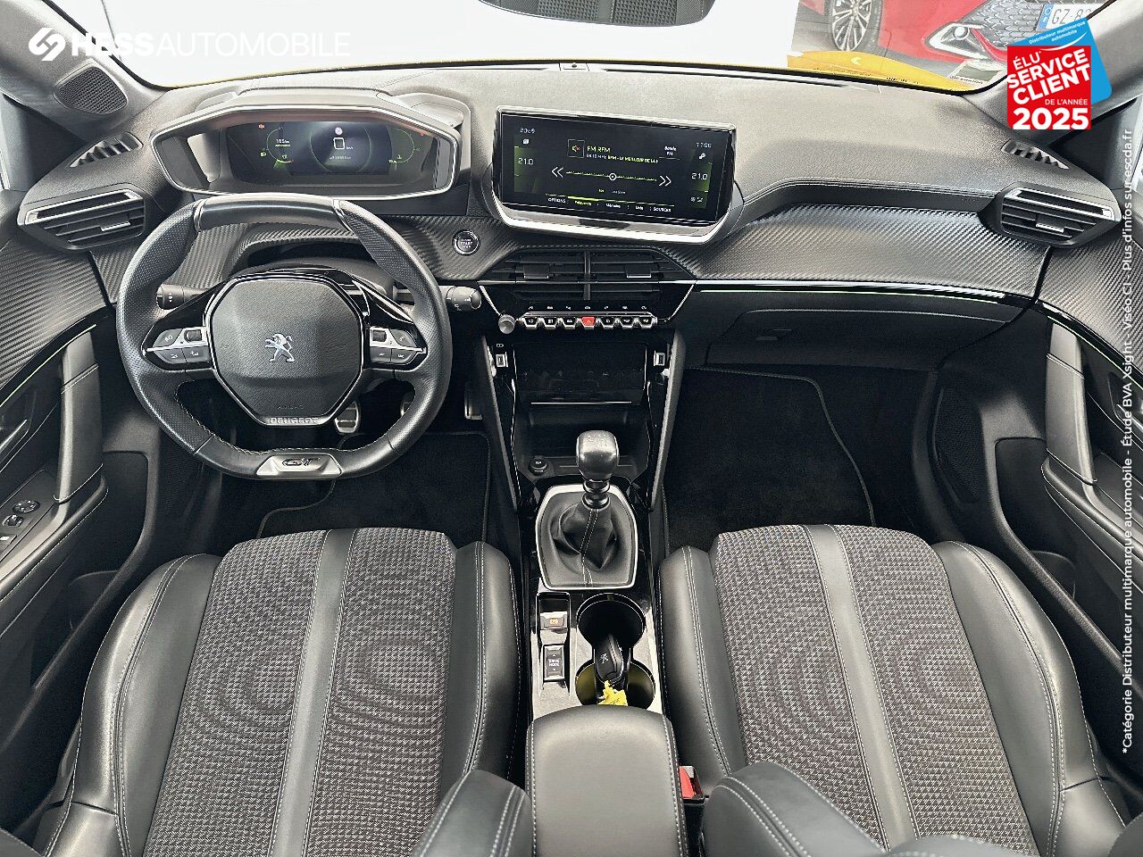 Véhicule d'occasion PEUGEOT 208 1.2 PURETECH 100CH SS GT 118G chez Peugeot Reims
