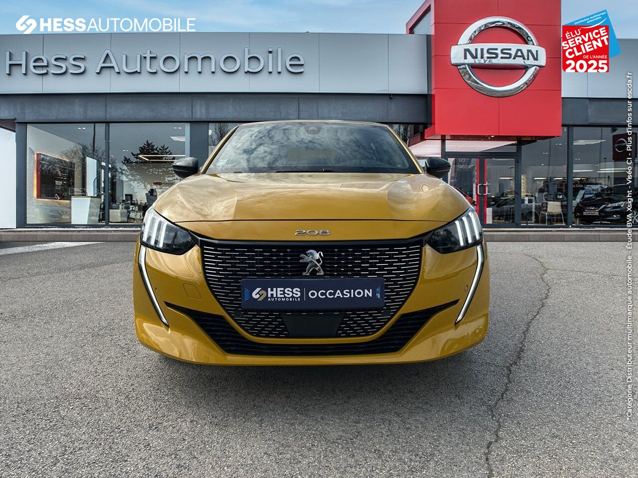 Véhicule d'occasion PEUGEOT 208 1.2 PURETECH 100CH SS GT 118G chez Peugeot Reims