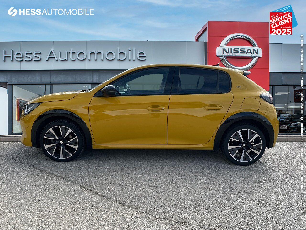 Véhicule d'occasion PEUGEOT 208 1.2 PURETECH 100CH SS GT 118G chez Peugeot Reims