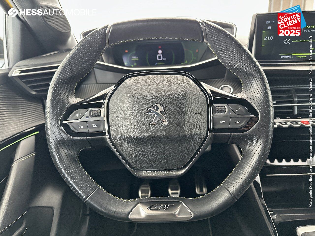 Véhicule d'occasion PEUGEOT 208 1.2 PURETECH 100CH SS GT 118G chez Peugeot Reims