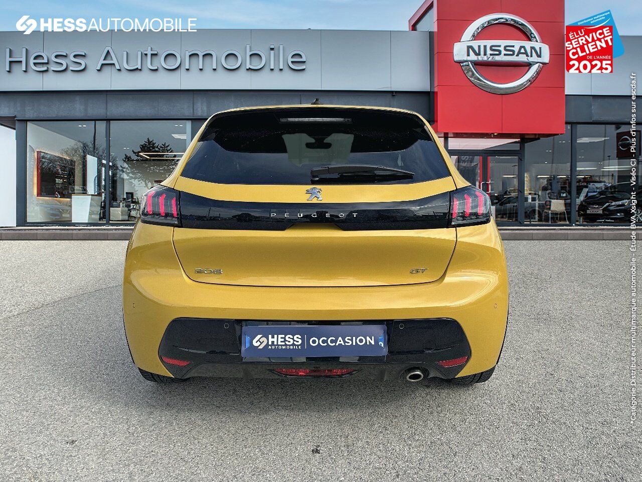 Véhicule d'occasion PEUGEOT 208 1.2 PURETECH 100CH SS GT 118G chez Peugeot Reims