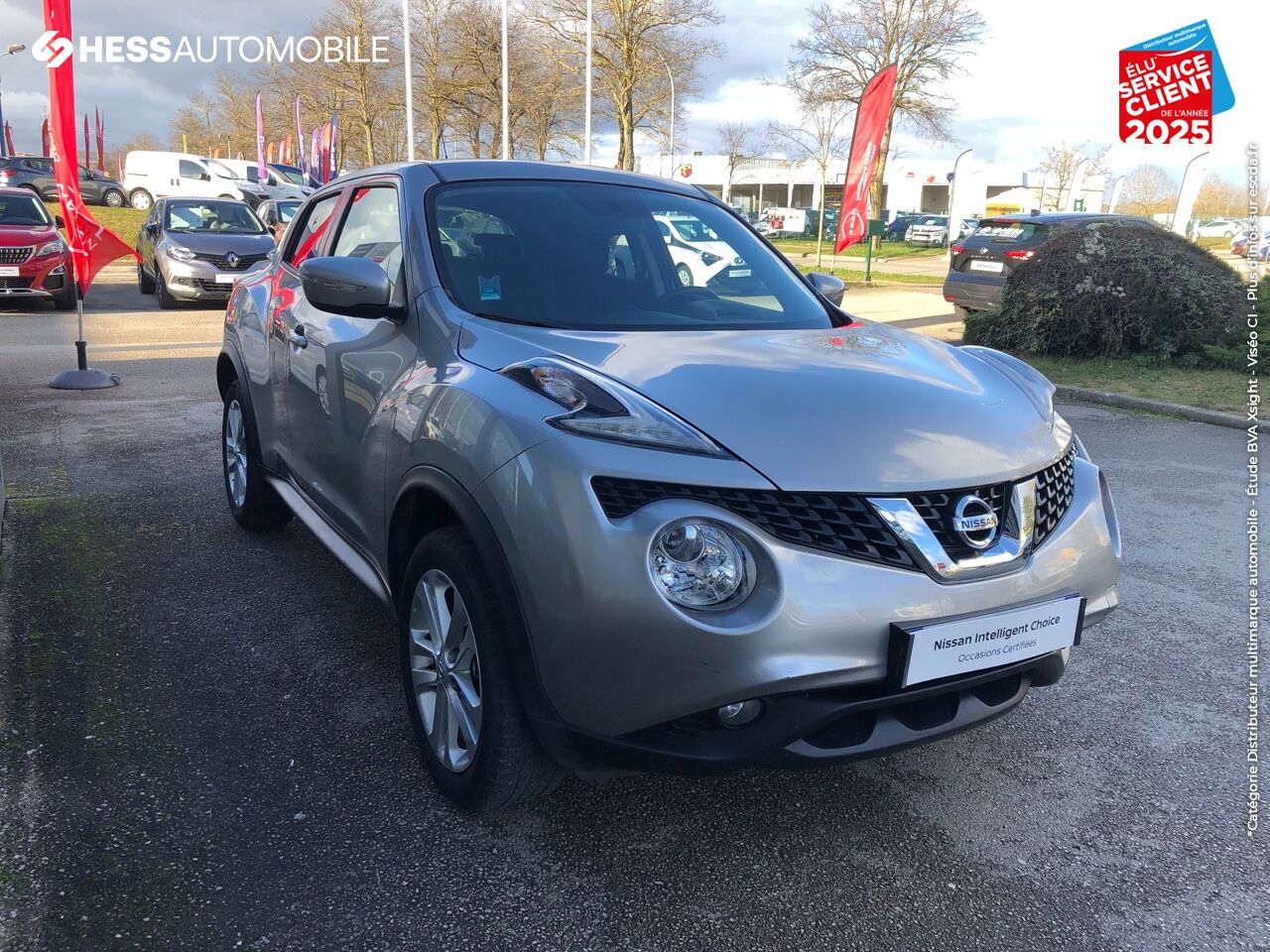 Véhicule d'occasion NISSAN JUKE 1.2 DIG-T 115CH ACENTA 2018 chez Nissan Beaune