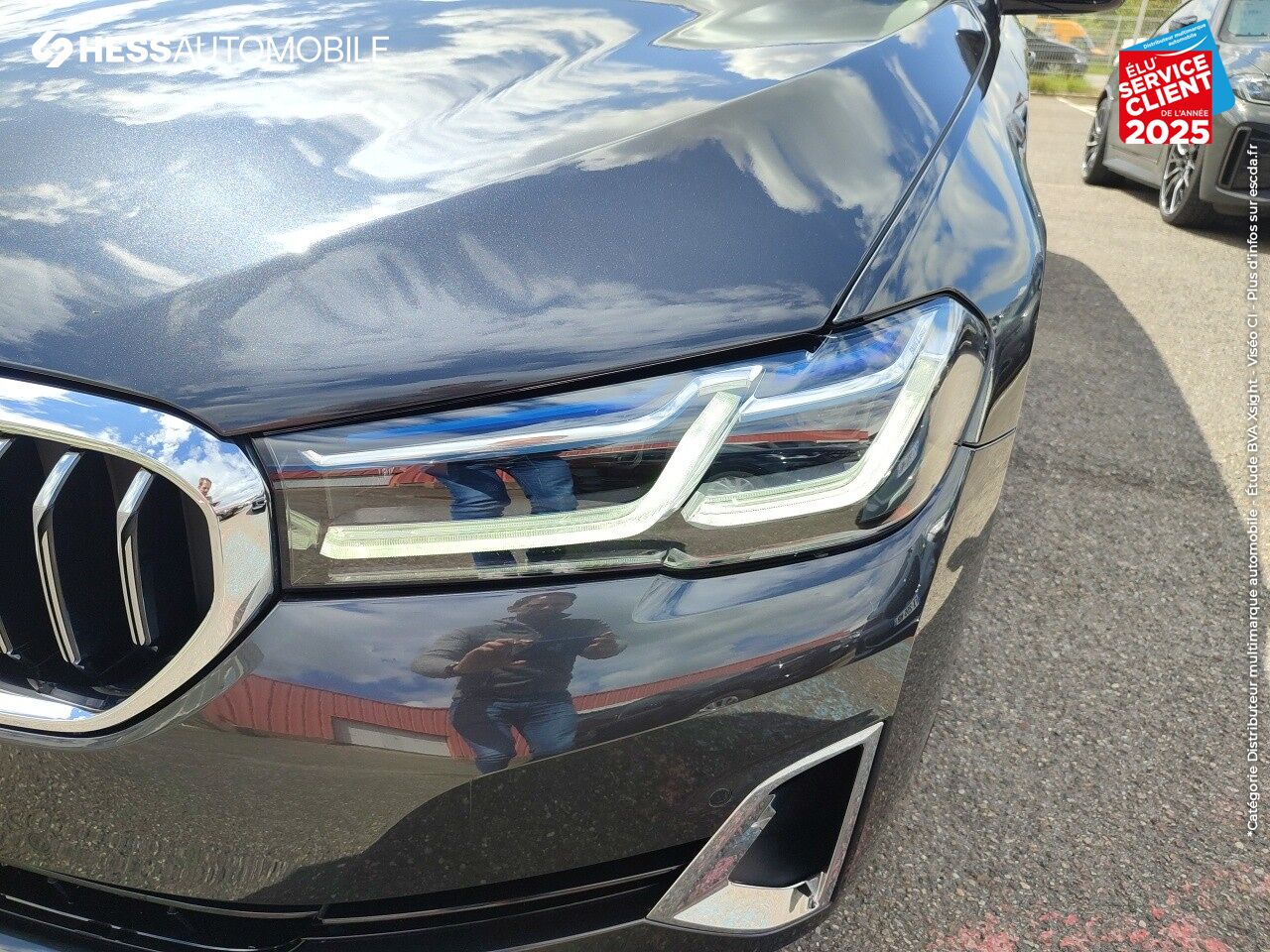 Véhicule d'occasion BMW SERIE 5 530DA XDRIVE 286CH LUXURY STEPTRONIC TOUVRANT SIEGES CHAUF/CUIR GPS CAMERA HUD chez BMW Pontarlier