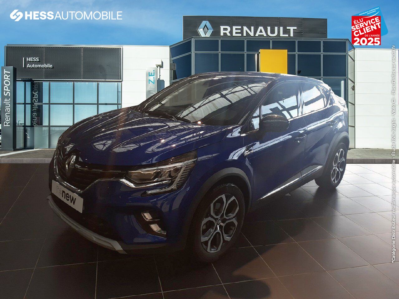 Véhicule d'occasion RENAULT CAPTUR 1.6 E-TECH HYBRIDE RECHARGEABLE 160CH TECHNO chez Renault Sélestat