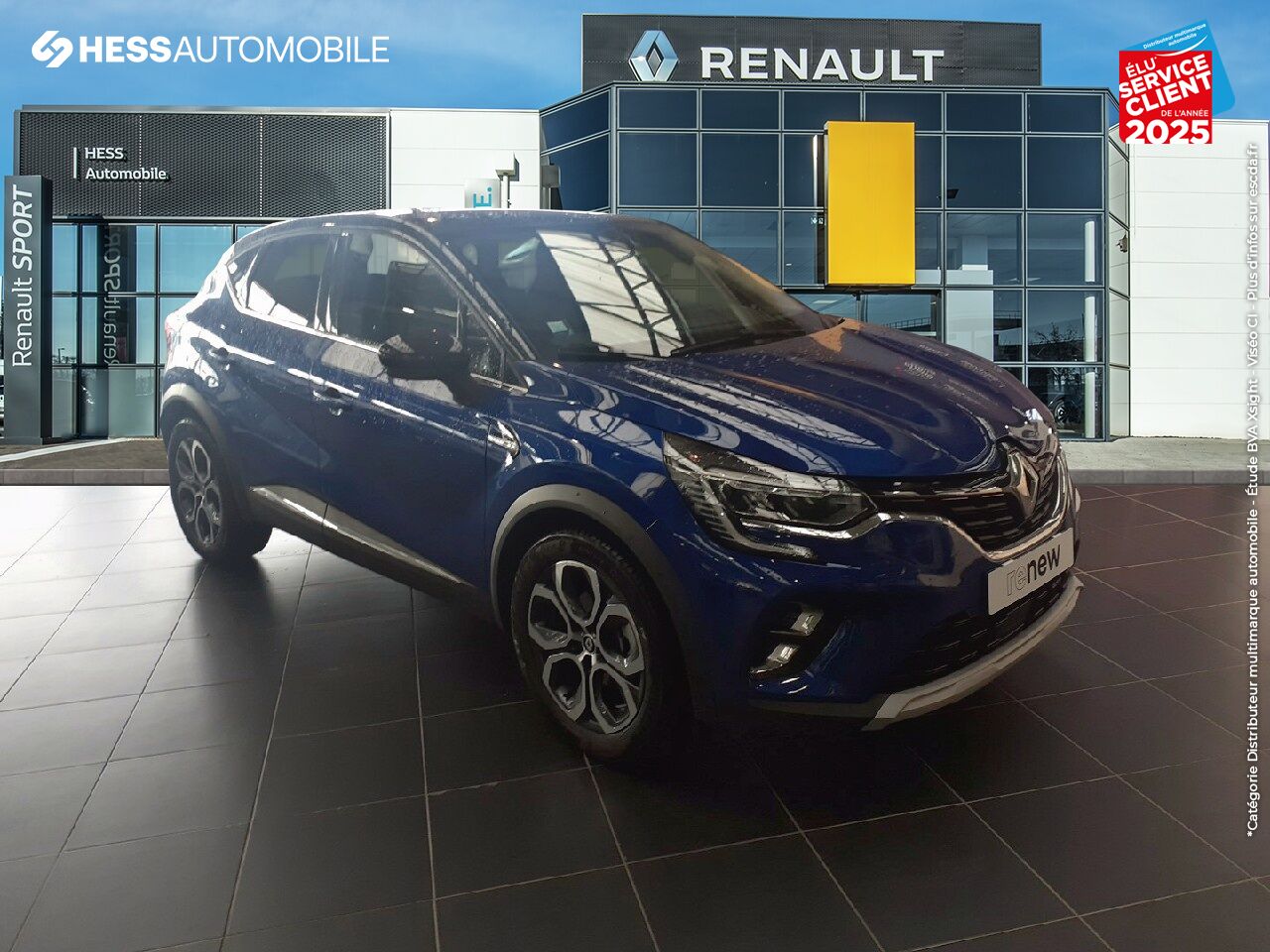 Véhicule d'occasion RENAULT CAPTUR 1.6 E-TECH HYBRIDE RECHARGEABLE 160CH TECHNO chez Renault Sélestat
