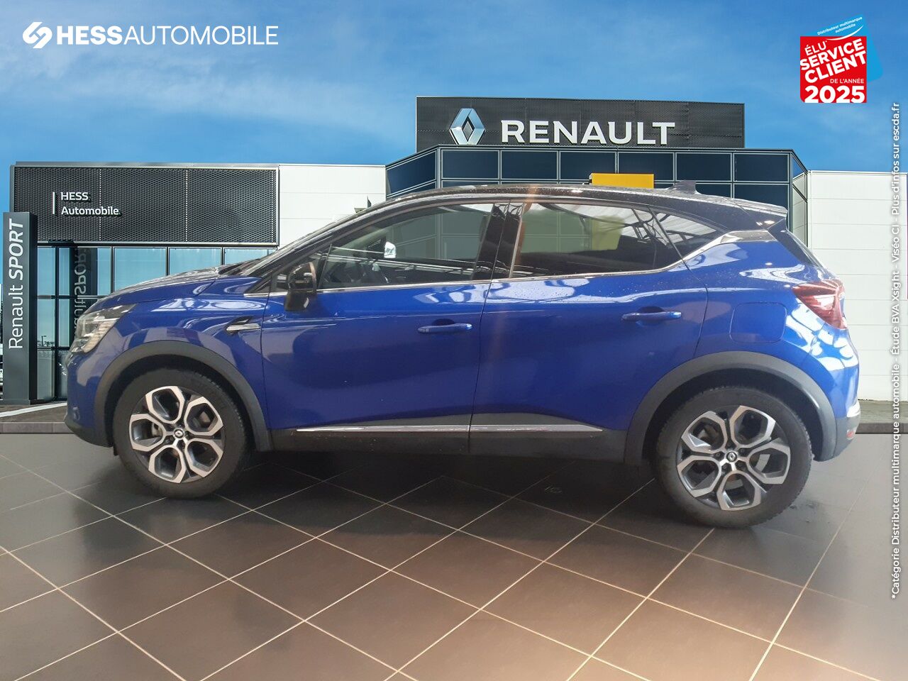 Véhicule d'occasion RENAULT CAPTUR 1.6 E-TECH HYBRIDE RECHARGEABLE 160CH TECHNO chez Renault Sélestat