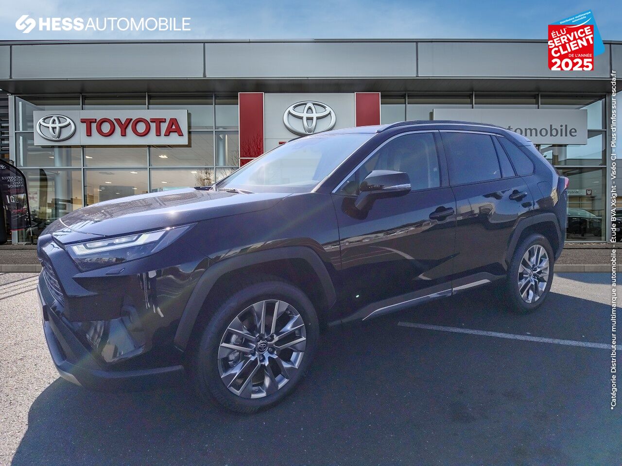 Véhicule neuf TOYOTA RAV4 2.5 HYBRIDE 218CH LOUNGE 2WD MY24 chez Toyota Forbach